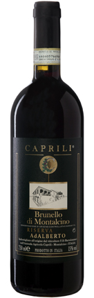 Вино  Caprili Brunello di Montalcino Riserva AdAlberto   Каприли Брунелло ди Монтальчино  Ризерва АдАльберто 2012  750 мл