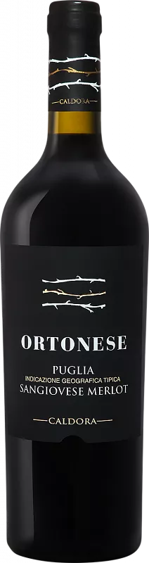 Вино Ortonese Sangiovese Merlot Puglia IGT Caldora 2021   мл 12,5 %