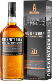 Виски Auchentoshan American Oak  gift box  1000 мл  40 %
