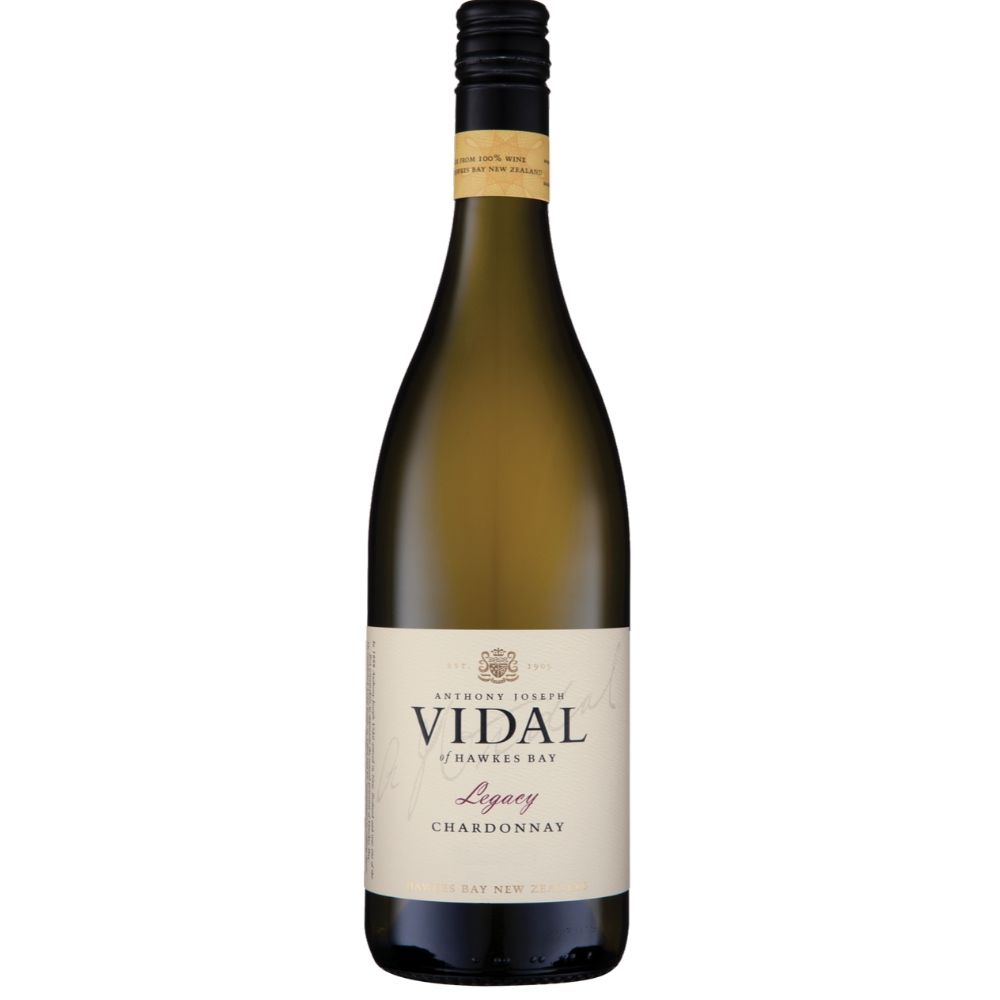 Вино   Vidal, "Legacy" Hawkes Bay Chardonnay    Видаль "Легаси" Хокс Бэй Шардоне  2018     750 мл