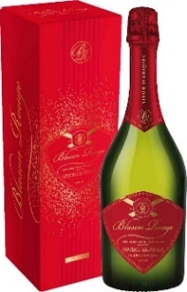 Игристое вино Sieur d’Arques Blason Rouge Cremant Brut Limoux AOC gift box  750 мл