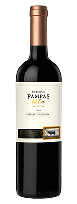 Вино красное сухое Pampas del Sur,«RESERVE» CABERNET SAUVIGNON   Пампас дель Сур, «РЕЗЕРВА» КАБЕРНЕ СОВИНЬОН 2017 750 мл