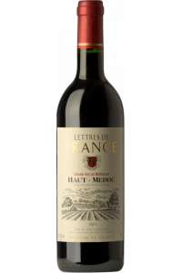 Вино Maison Bouey, "Lettres de France", Haut-Medoc AOC,"Леттр де Франс", О-Медок, 2010,