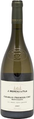 Вино Chablis Premier Cru Montmains Моро Шабли Премье Крю Монмэн 2014 750 мл