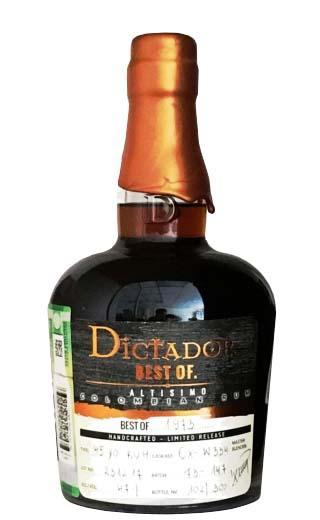Ром Dictador Best Of Altisimo 1973 Диктатор Бэст Оф Альтисимо 1973 700 мл