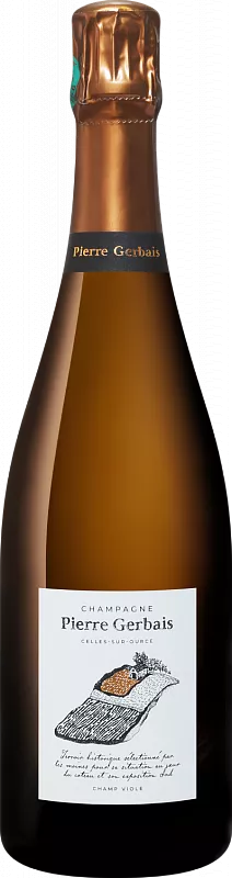 Игристое вино Celles-Sur-Ourse Champ Viole Champagne AOC Pierre Gerbais 2017  750 мл
