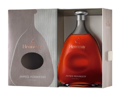 Коньяк Hennessy James Hennessy Джеймс Хеннесси в подарочной