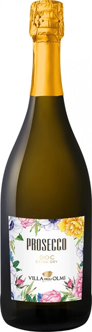 Игристое вино Villa degli Olmi Prosecco DOC Extra Dry   Flower Label 2023  1500 мл  11%