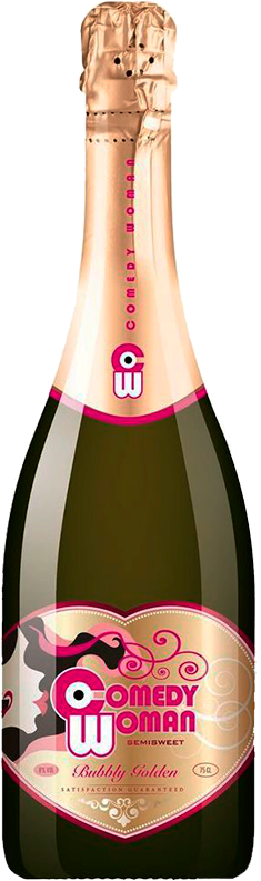 Игристое вино Comedy Woman  Bubbly Golden 750 мл