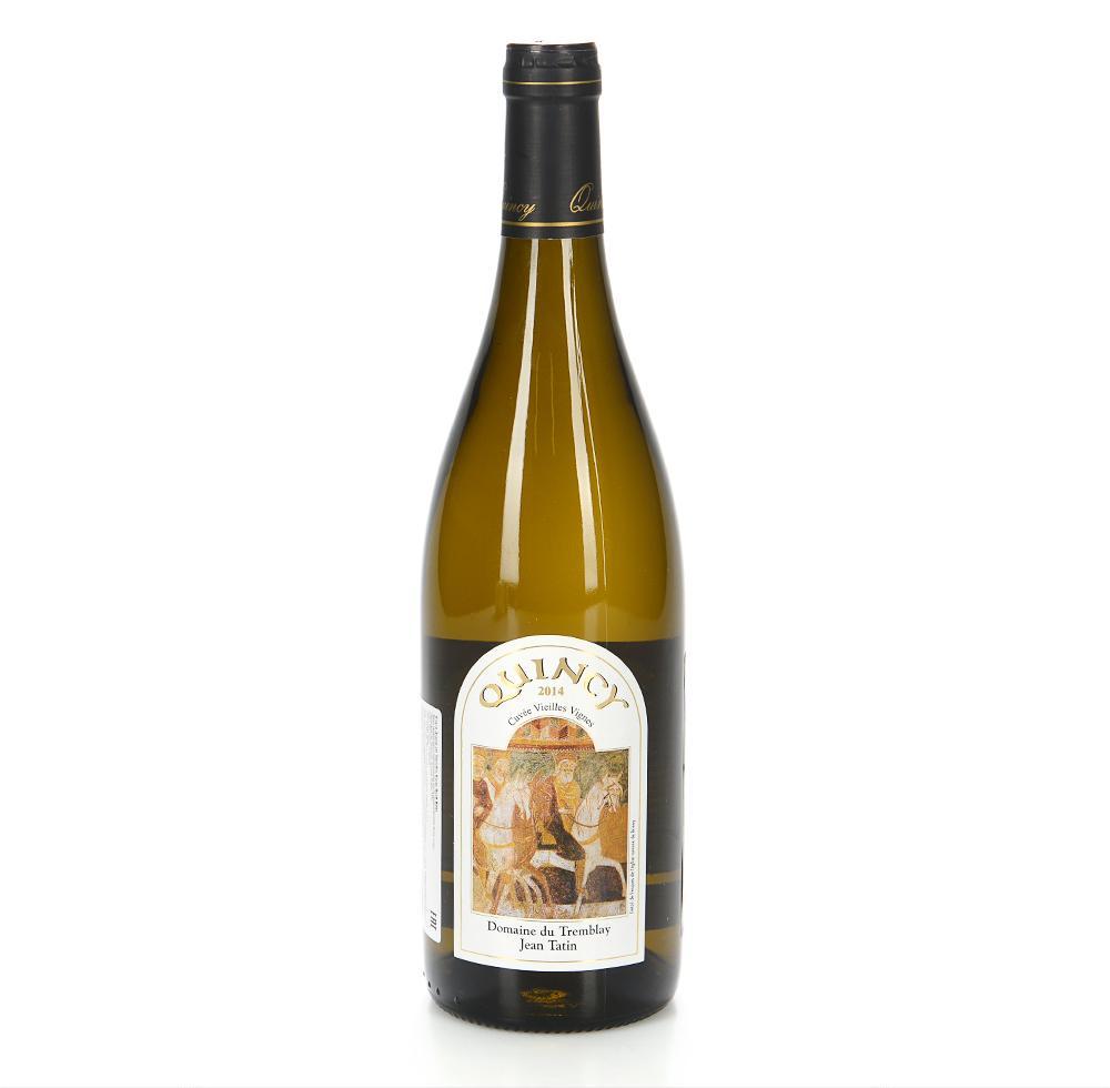 Вино Les Domaines Tatin AOC Quincy Cuvee Vieilles Vignes  Domaine du Tremblay Ле Домен Татан Кинси Кюве Вьей Винь Домен дю Трембле  2017 750 мл