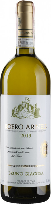 Вино Bruno Giacosa Roero Arneis DOCG  Бруно Джакоза  Роэро Арнеис 2019 750 мл