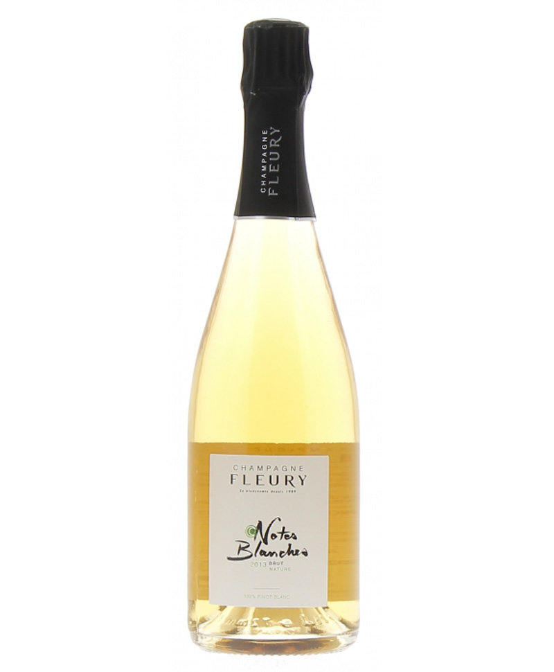 Шампанское Fleury Notes Blanches Brut Nature 2014 750 мл