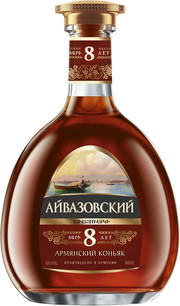 Коньяк   Айвазовский 8 лет  500 мл