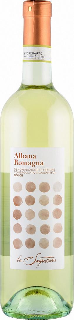 Вино La Sagrestana Albana di Romagna dolce Ла Сагрестана Альбана ди Романья дольче  2015 750 мл