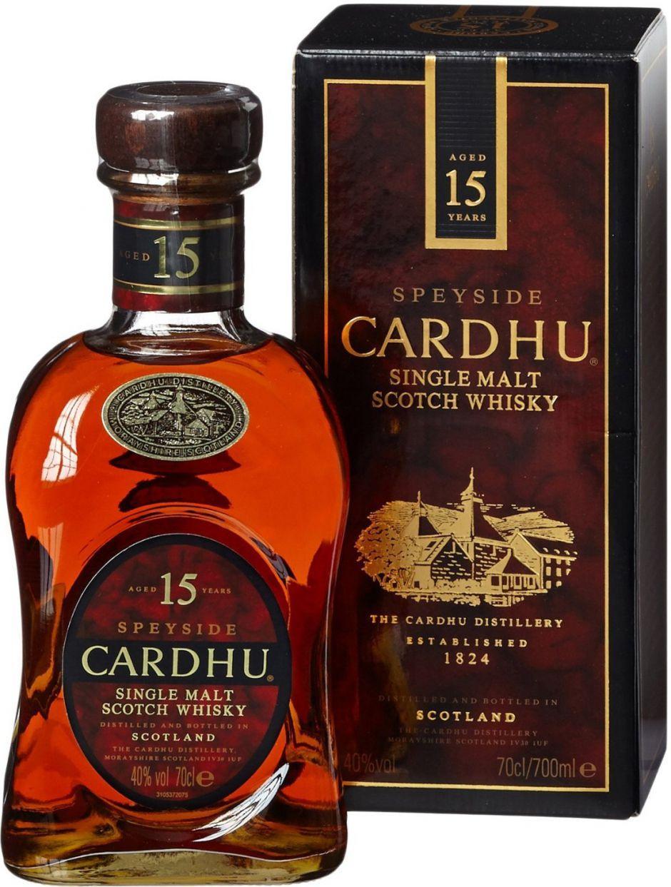 Виски  Cardhu 15 Year Old 700 мл
