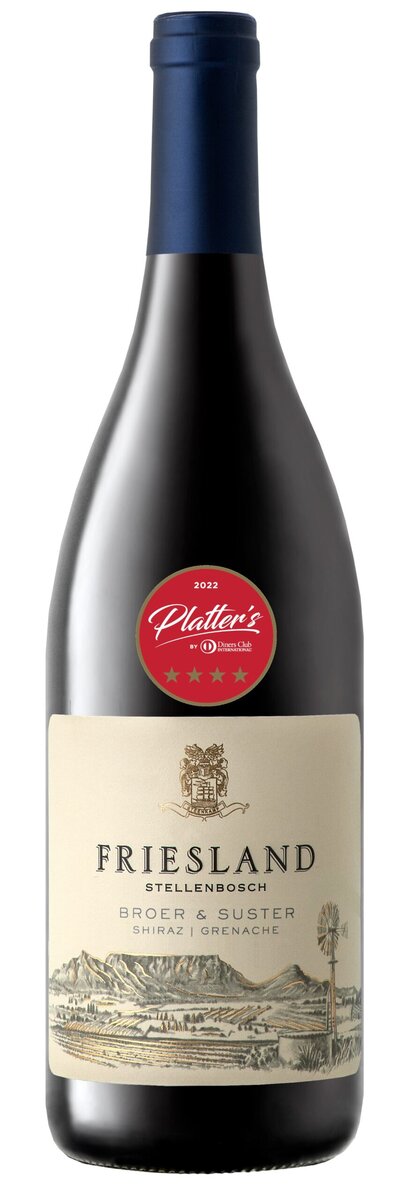 Вино   Friesland Broer & Suster Shiraz - Grenache 2022  750 мл  13%