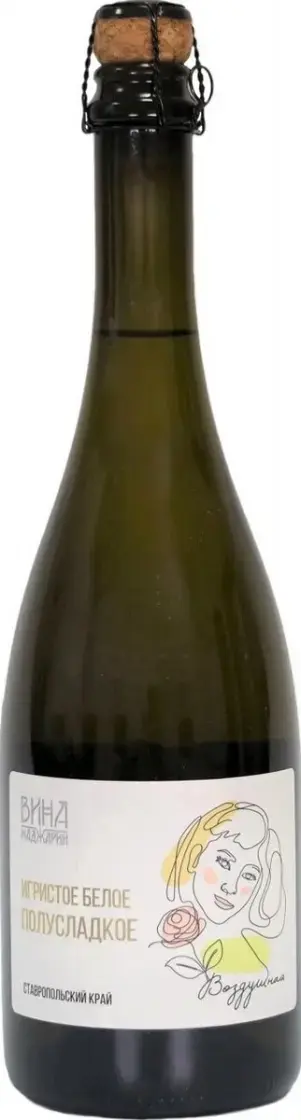 Игристое вино  Вина Маджарии  Белое   Полусладкое  750 мл  13,5 %