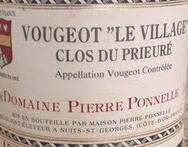 Вино Domaine Pierre Ponnelle  Vougeot Le Village Clos Du Prieure  Домэн Пьер Поннель Вужо Ле Вилляж Кло Дю Приорэ Вужо 1995 750 мл