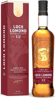 Виски Loch Lomond Aged Single Malt 12 Y.O. gift box  700 мл