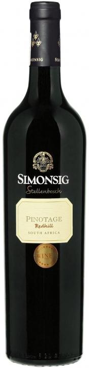 Вино Simonsig Redhill Pinotage Симонсиг Редхилл Пинотаж 2022 750 мл