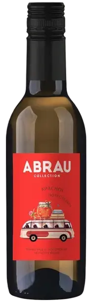 Вино  Абрау Купаж Красное полусладкое 2024  187 мл
