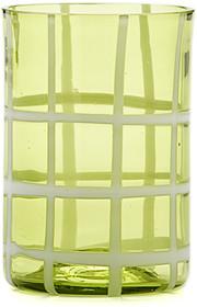 Бокал Zafferano Tumbler Twiddle Verde Mela/Bianco  Дзафферано Тумблер Твиддл Светло-зеленый/белый 350 мл