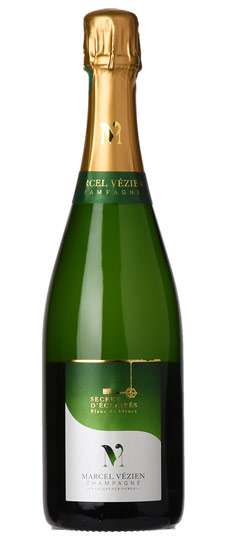 Шампанское   Marcel Vézien  Secret d'Eclairés Blanc de Blancs Champagne  Ма