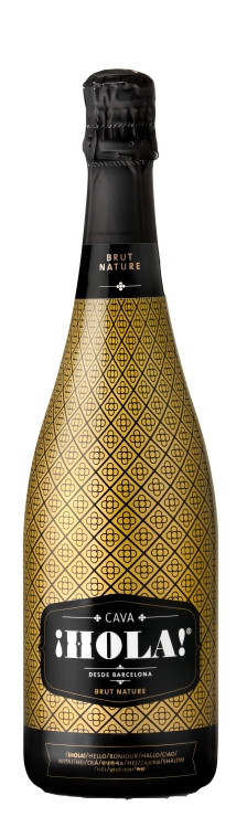 Игристое Cava Hola Nature Brut Кава Ола Натюр Брют DOC 750 мл