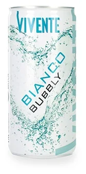 НЕ ОТКРЫВАТЬ!Вино игристое  LaVis sca Vivente Bianco Bubbly brut  Вивенте Бьянко Бабли брют  200 мл