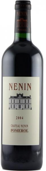 Вино Chateau Nenin Pomerol AOC 2004  750 мл