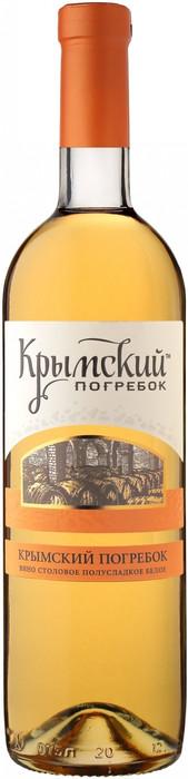 Вино столовое Т.М. Крымский погребок Белое Полусладкое 750 мл