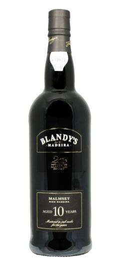 Крепленное вино Madeira Wine Company Blandy's Malmsey Rich 10 Years Old Мадейра Вайн Компани Бленди'с Малмзи Рич 10 лет 750 мл