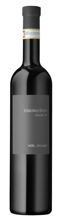 Вино Plozza black edition Sforzato Плоцца Блэк Эдишн Сфорцато 2015 750 мл