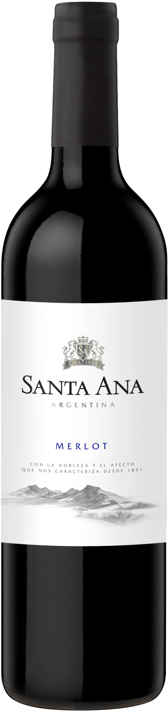 Вино Santa Ana Merlot  Санта Ана Мерло 2017 750 мл