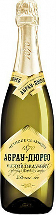 Игристое вино Victor Dravigny white demi-sec 750 мл