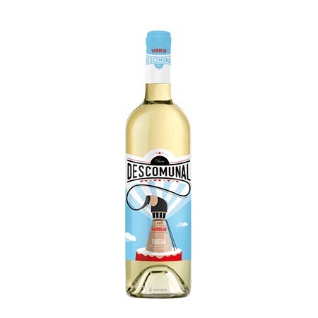 Вино  Bodega Cuatro RayasDescomunal Verdejo   Бодега Куатро Райас  Дэскомунал Вердехо  2015  750 мл