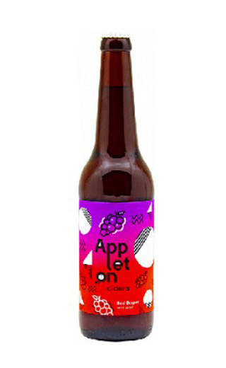 Пивной напиток с яблочным соком    Appleton  Red Grapes  Эпплтон  Красный Виноград   500 мл