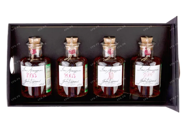Арманьяк Набор Baron G. Legrand Bas Armagnac XO gift set wooden box  200 мл 40%