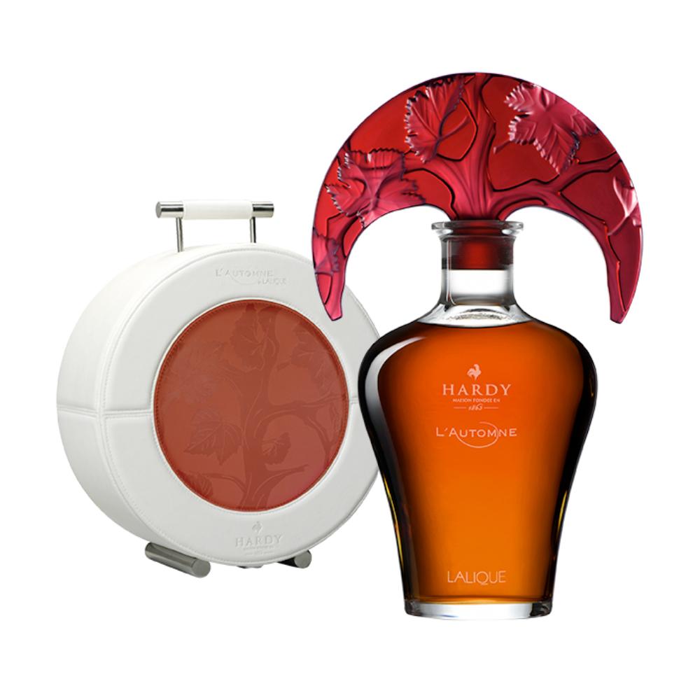 Коньяк   Hardy L'Automne Grande Champagne Lalique crystal decanter in gift box    700 мл