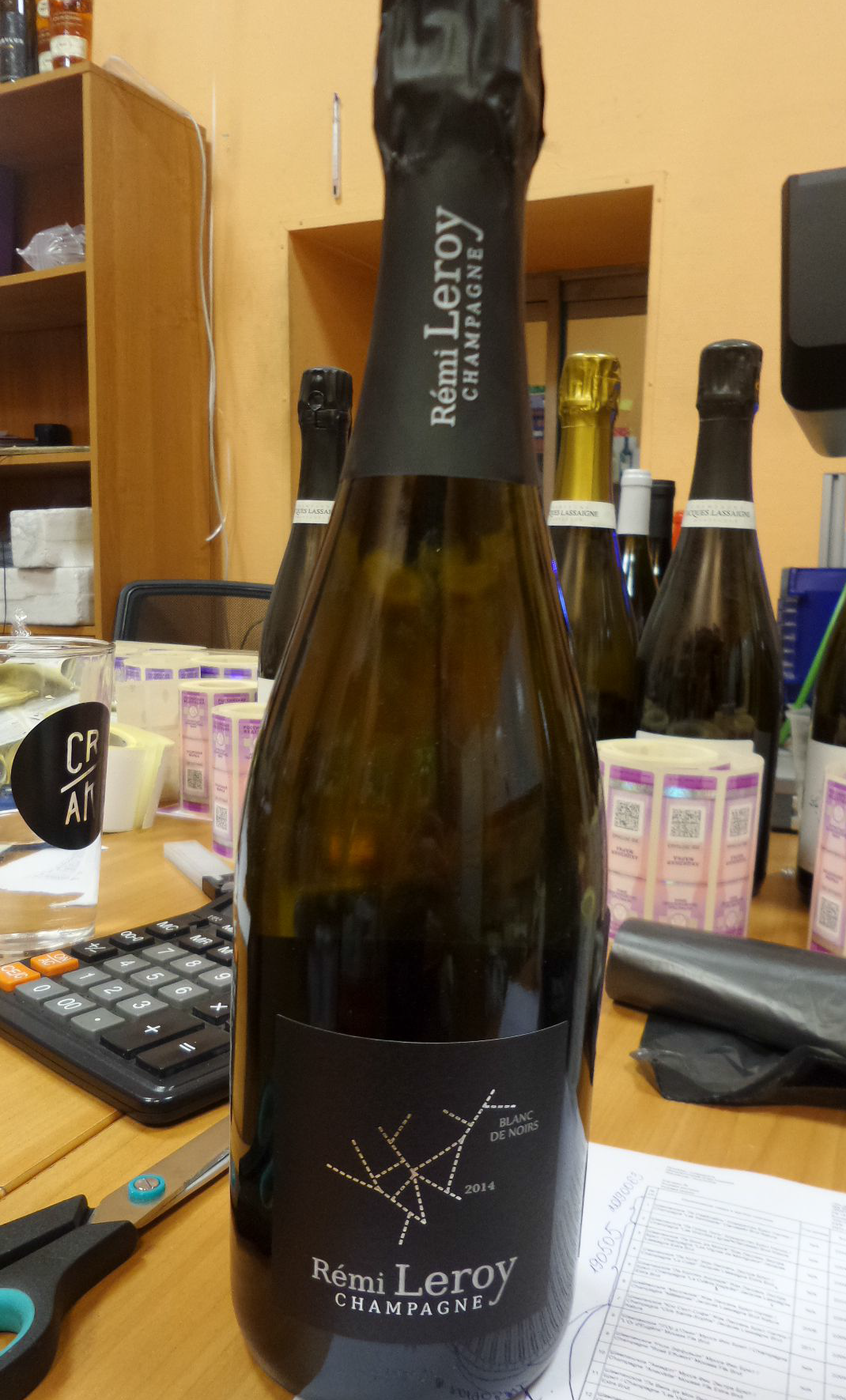 Шампанское Remi  Leroy Millesime Blanc de Noirs  Brut Natur 2017 750 мл