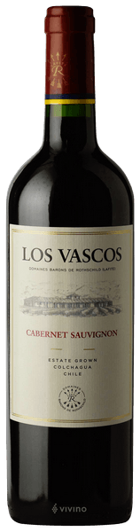 Вино Los Vascos Cabernet Sauvignon  2019  750 мл