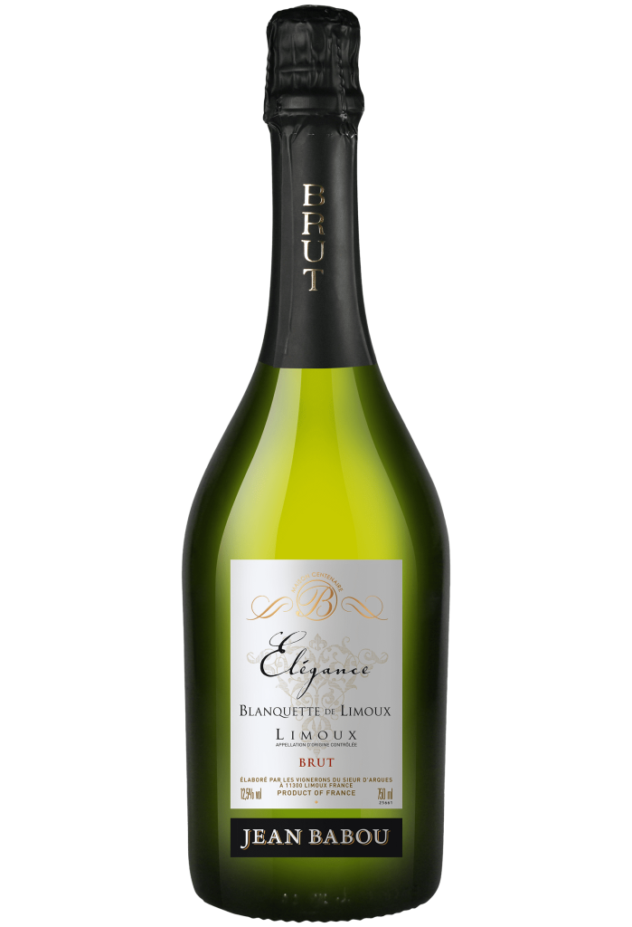 Вино игристое  Jean Babou Elegance Blanquette de Limoux Brut  AOC  750 мл