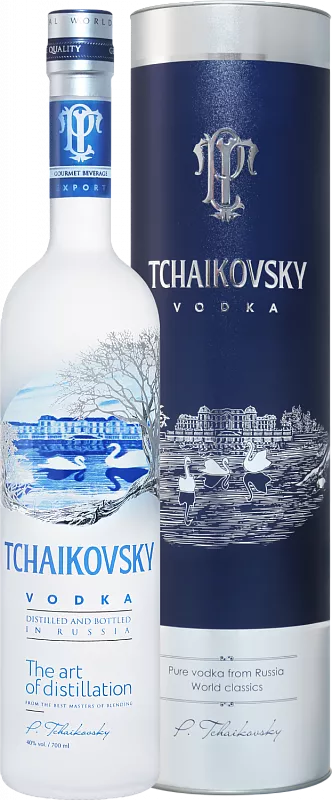 Водка Чайковский  в тубе 700 мл