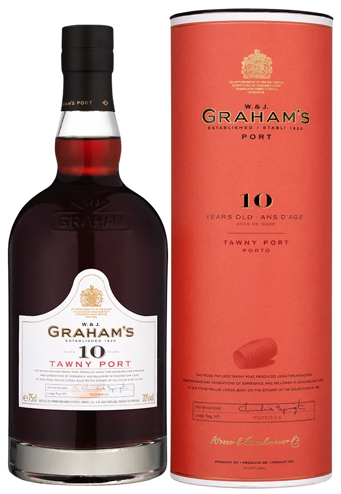 Портвейн  Graham’s 10 Year Old Tawny Porto in tube  750 мл