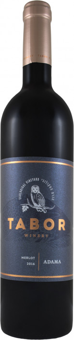 Вино Tabor  Adama Merlot   Тавор  Адама Мерло  2016 750 мл