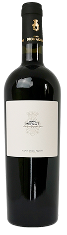 Вино Conti Degli Azzioni Merlot Marche IGT  2018 750 мл 14%