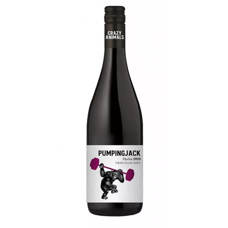 Вино Pumping  Jack  Merlot  Пампинг Джек  Мерло  2020 750 мл 12%