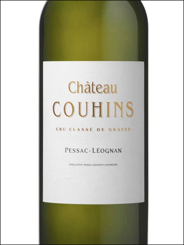 Вино Вино Chateau Couhins Blanc Grand Cru Classe de Graves Pessac-Leognan AOC 2017 13.5% 750 ml
