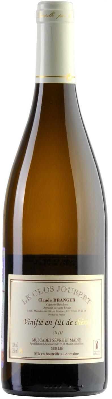 Вино  Domaine La Haute Fevrie Muscadet de Sèvre et Maine Sur Lie Le Clos Joubert   Домен Ла От Феври  Мюскаде де Севр э Мэн Сюр Ли Ле Кло Жубер 2020  750 мл