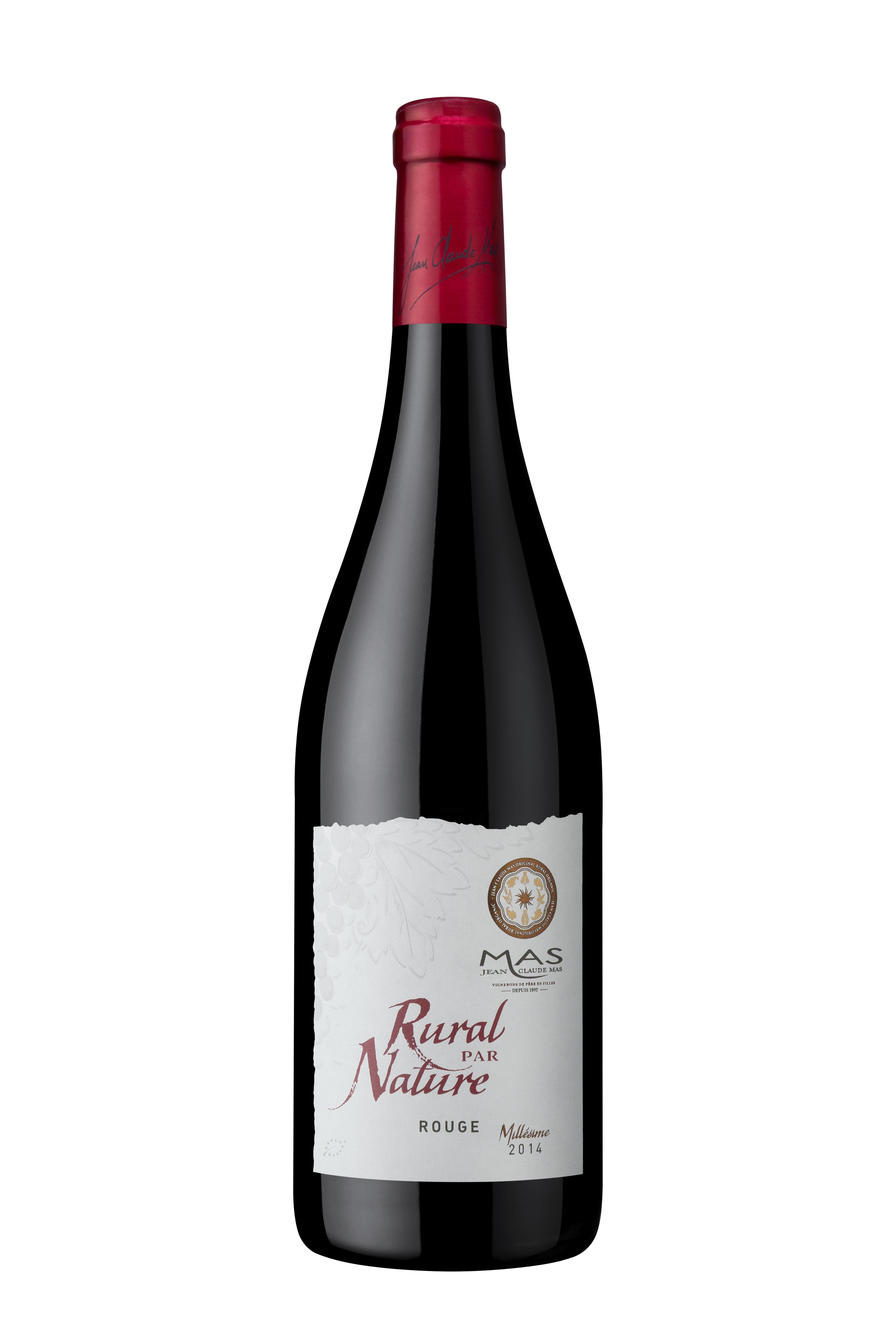 Вино  Jean-Claude Mas Organic Wines Rural par Nature Rouge   Bio  Жан Клод  Мас Органик Вайнс Рурал пар Натур  Руж  БИО  750 мл